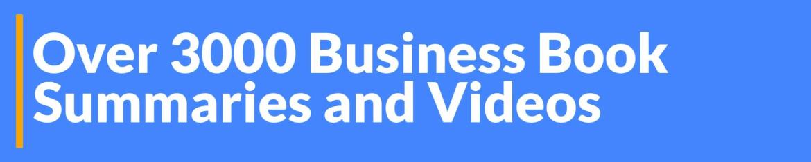 Soundview Executive Book Summaries_